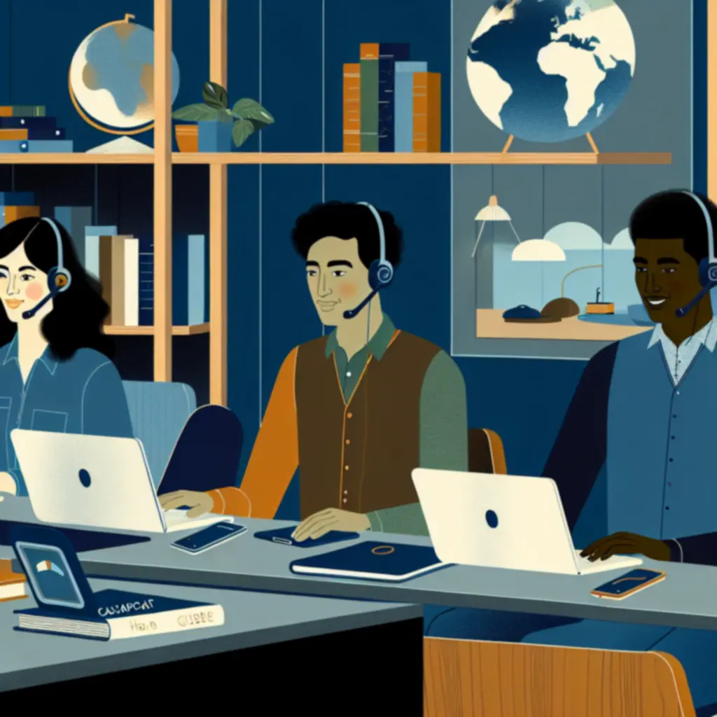 Zespół TravelGearX pomagający klientowi w wyborze sprzętu podróżnego